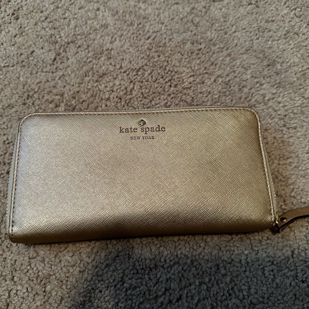 Kate Spade Cream Polka Dot Wallet